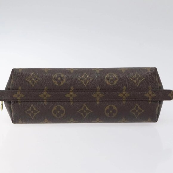 LOUIS VUITTON Monogram Trousse Demi Ronde Cosmetic Pouch M47520 LV Auth bs27472 - Picture 7 of 16